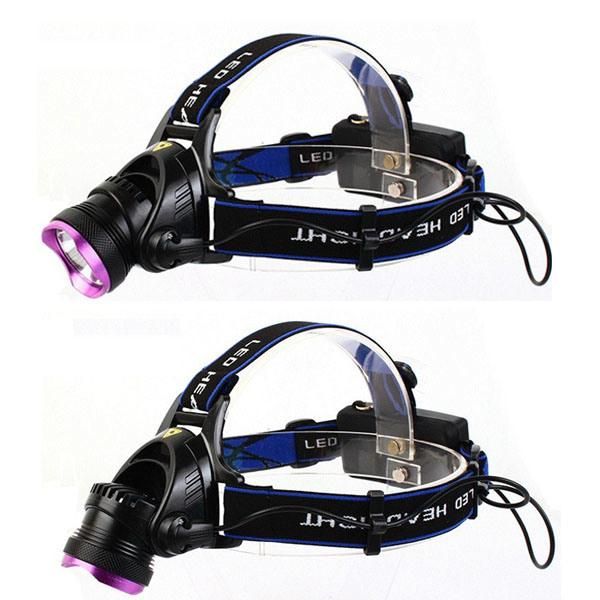 400 Lumen High Power  Zoomable T6 LED Headlamp