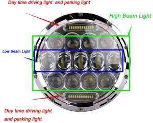 7&quot; LED Driving Light 4X4 LED Work Light 7inch Round LED Offroad Head Light