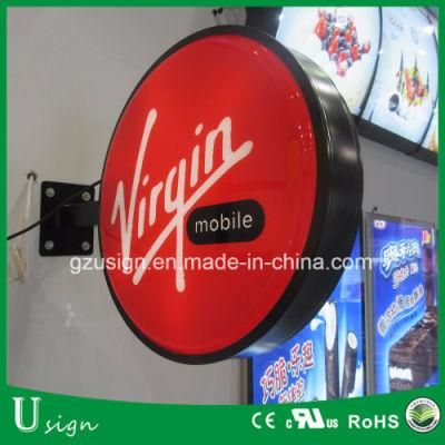 Light up Acrylic Sign Street Light LED Advertising Light Box