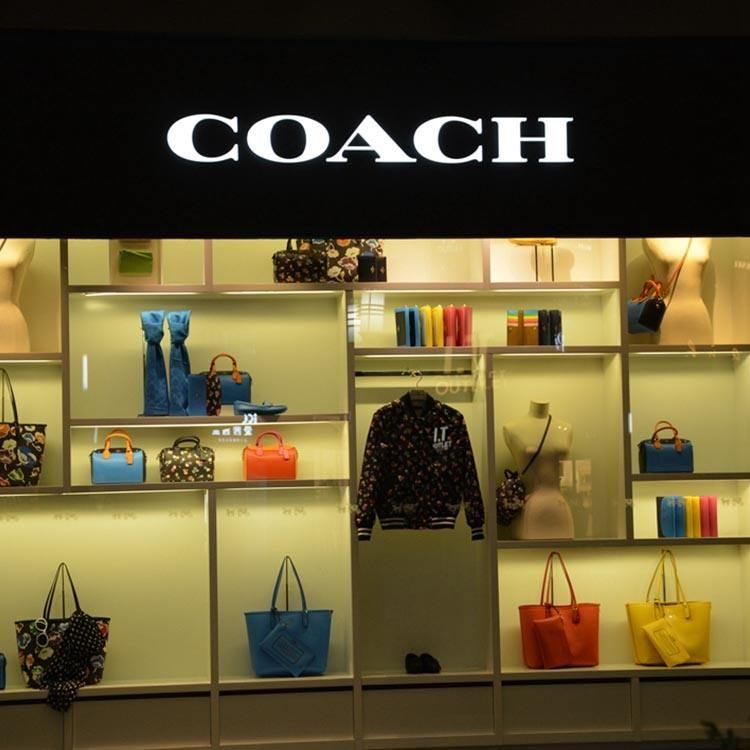 Wall Shop Signage ABS Vacuum Forming Flat Logo Font Illuminated LED Halo Letter