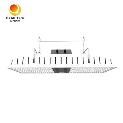 2-Channel Dimmable, Variable Spectrum 50000h 800W Hydroponics LED Grow Light