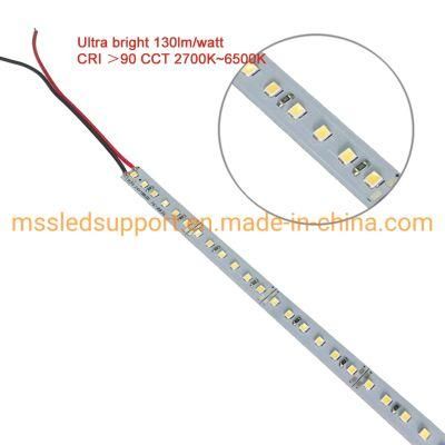 0.5m 1m 2m 3m 5m 2835 White 120 LEDs Rigid Hard Highest Lumen Rigid Light Bar Strip 12V 24V