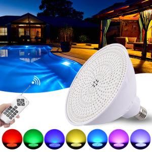 E26 E27 12V RGBW 25W 35W 45W LED PAR38 Swimming Pool Lights LED SPA Lamp with Controller