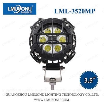 Lmusonu New LED Head Lamp 3520MP 3.5 Inch 21W with DRL Light