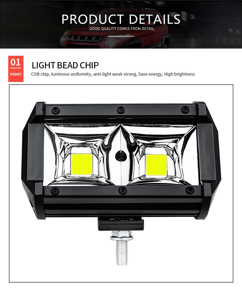 Dxz 5inch COB 48W LED Fog Light 9inch Drivinglights Offroad Lights with Spot&Flood Combo Beam Aluminum Car Boat Truck ATV