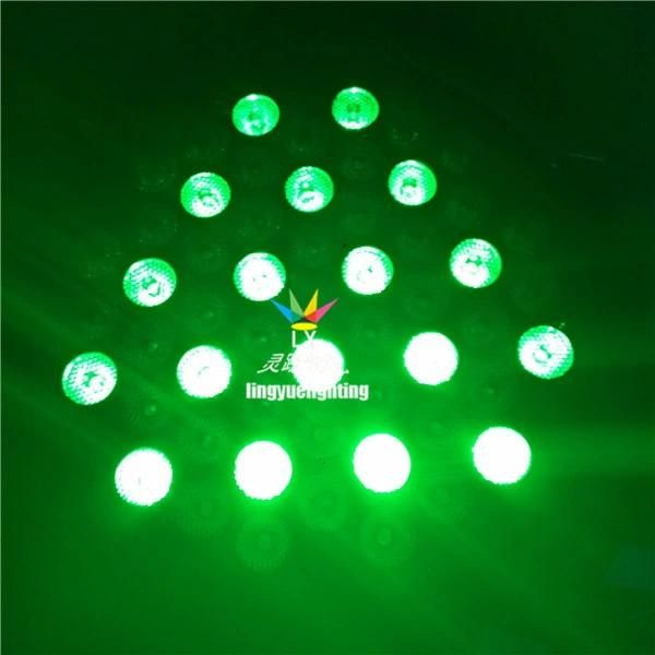 54PCS RGBW 3W LED PAR Can Disco DJ Lights