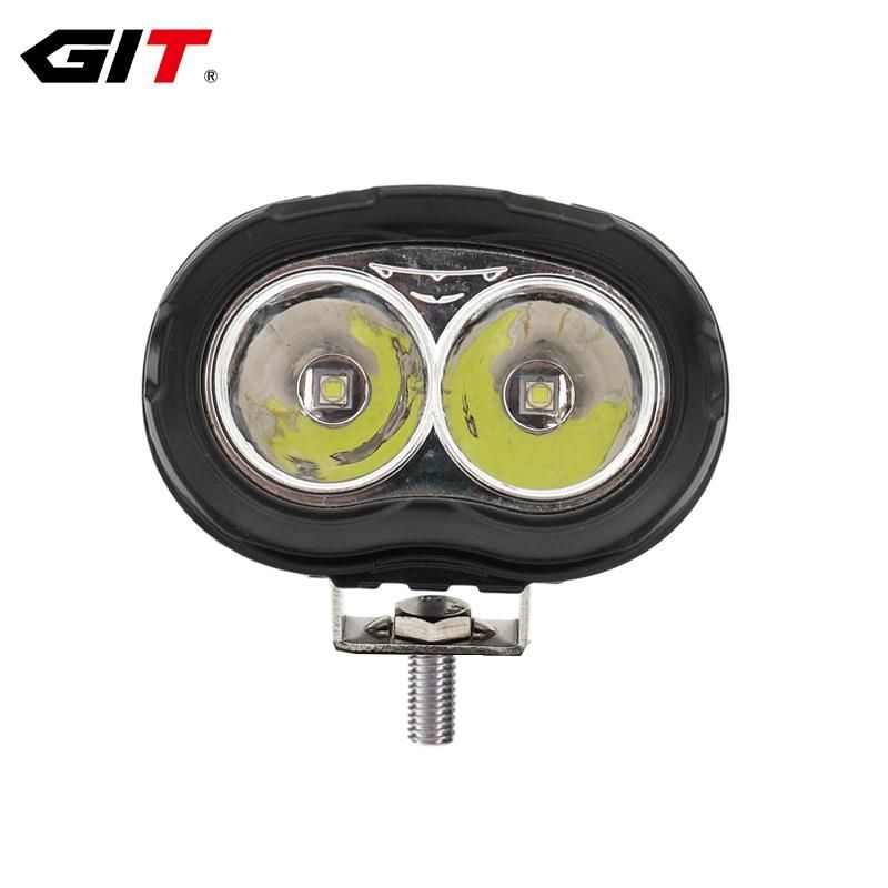 Waterproof IP68 Oval 4inch 20W Flood/Spot CREE LED Car Light for Jeep Automotive SUV