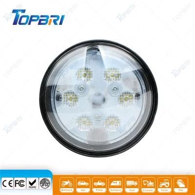 18W 12V Motorcycle Round LED Car Headlight 4.5inch