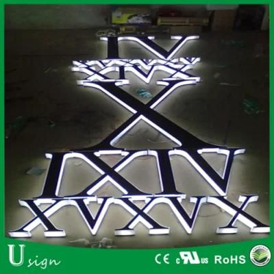 Wholesale Mirror Finished 3D Metal Letter Sign for Advertising