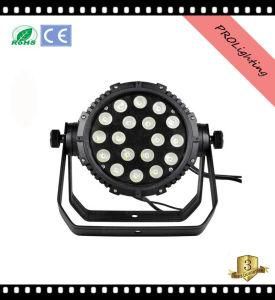 2017 IP65 Waterproof LED PAR Can Light 1810 (18*10W 3-IN-1 LEDs, RGBW, DMX)