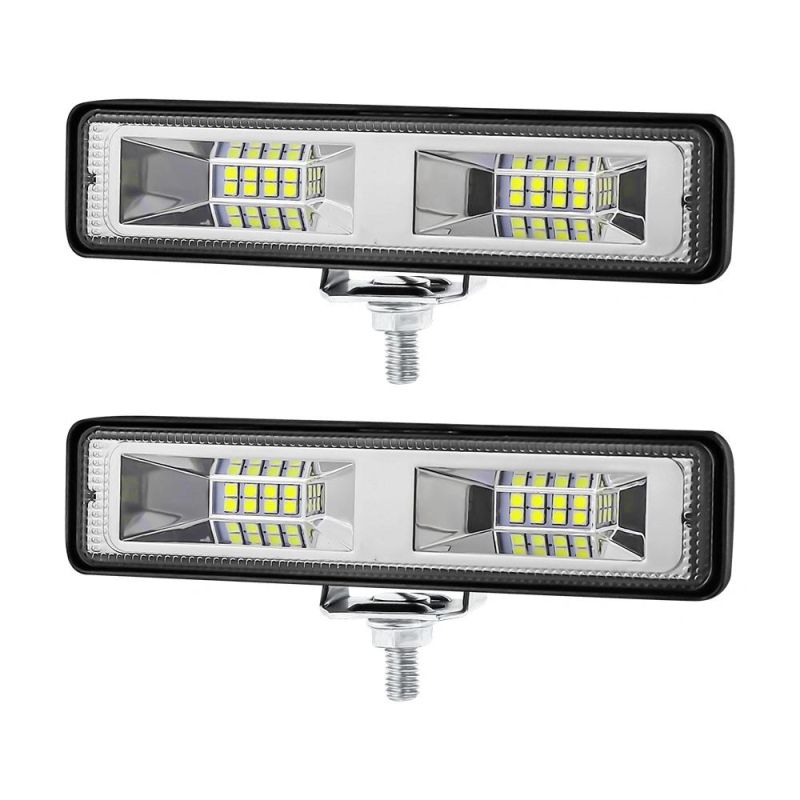 Dxz Car LED Work Light 6inch 16LED 48W Flood Lamp for Car SUV off Road for Jeep Truck Boat 12V 24V Driving Lights Fog Lights