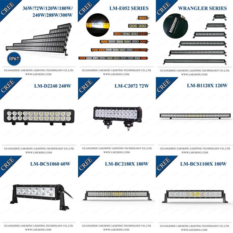 15W 30W 50W 60W 70W 80W 90W CREE Auto Car Offroad LED Work Light for Truck Tractor Boat Spot Beam 12V 24V