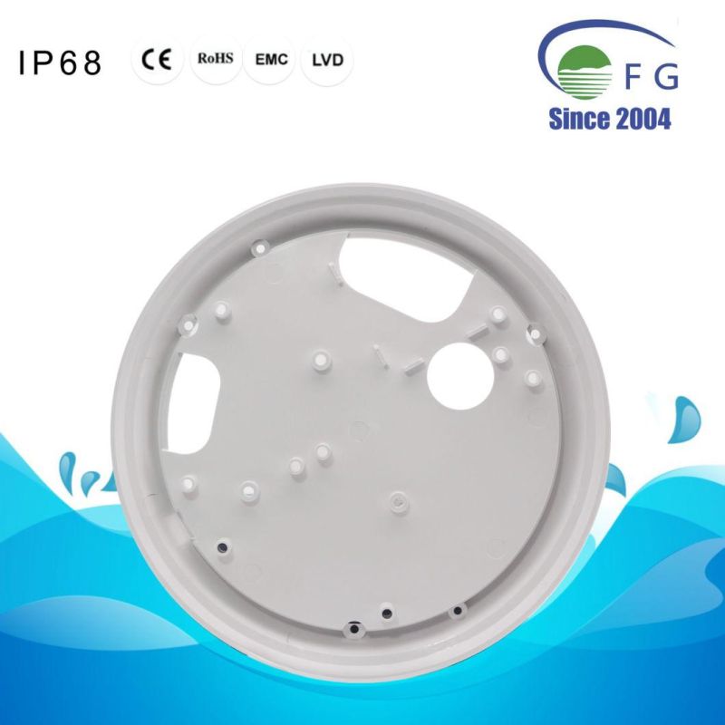 18W RGB Remote Color LED Surface Mounted Pool Light with Universal Bracket
