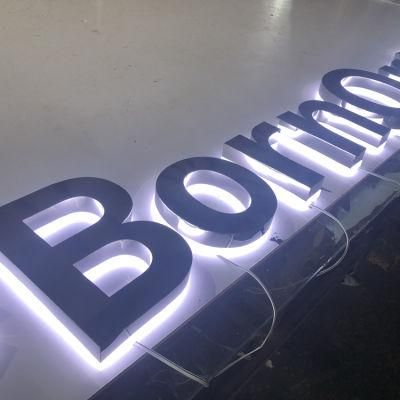 Custom Luminous Letter LED 3D Logo Advertising LED Sign