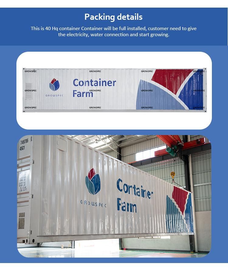 Smart Container Farm Mini Greenhouse