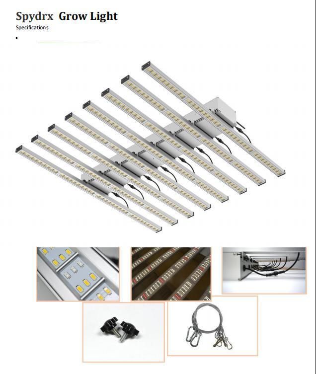 Adjustable Full Spectrum 800W LED Grow Light