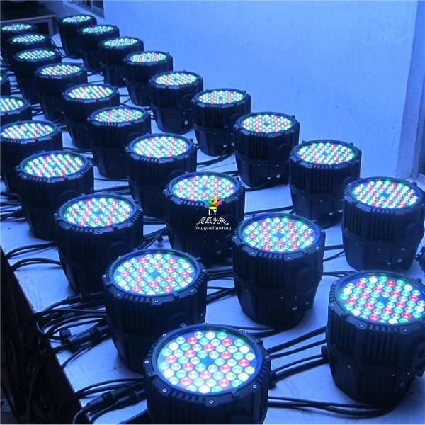 LED PAR 54X3w RGBW Stage Waterproof Outdoor Light
