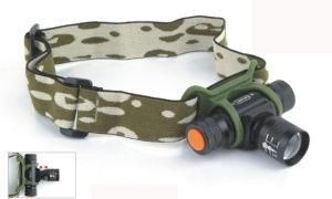 Camouflage Belt LED Head Lamp for Hiking (MC1030)