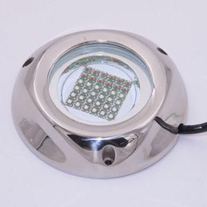 108W 316L Stainless Steel RGB Color LED Boat Light Surface Mounted LED Pool Light