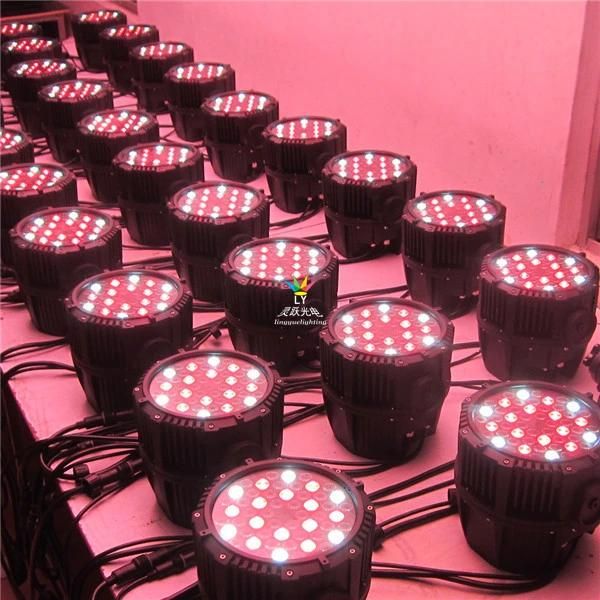 LED PAR 54X3w RGBW Stage Waterproof Outdoor Light