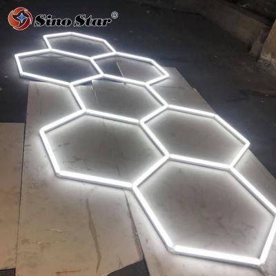 Sino Star Professional Good Quality Car Care Tools Export to United Kingdom 12 Watt LED Hexagonal Wall Light