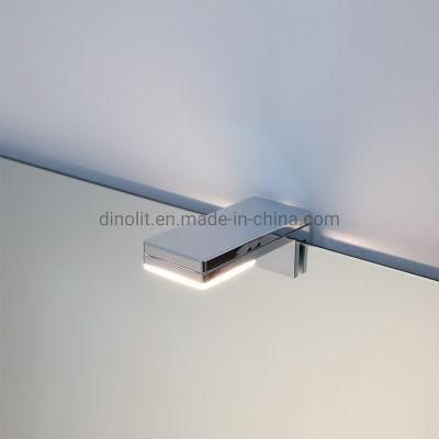 Chrome Plated LED Front Mirror Light for Cabinet Furniture 220V with CE IP44 Waterproof