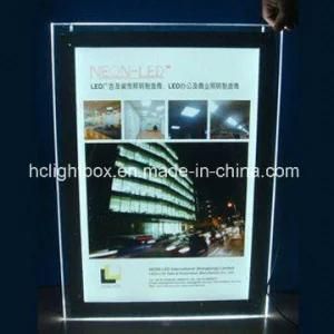 LED Slim Light Box for Advertising with Screw