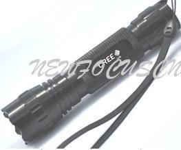 High Power Cree Q5 LED Rechargeable LED Flashlight 1*18650 (YA0029)