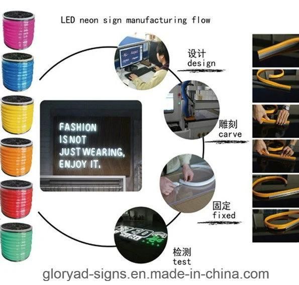 Customized Acrylic Neon LED Advertising Sign