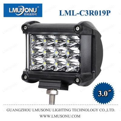 Lmusonu New C3r019p Three Sides Bright 3.0 Inch 28W LED Work Light Offroad for Car Auto Truck