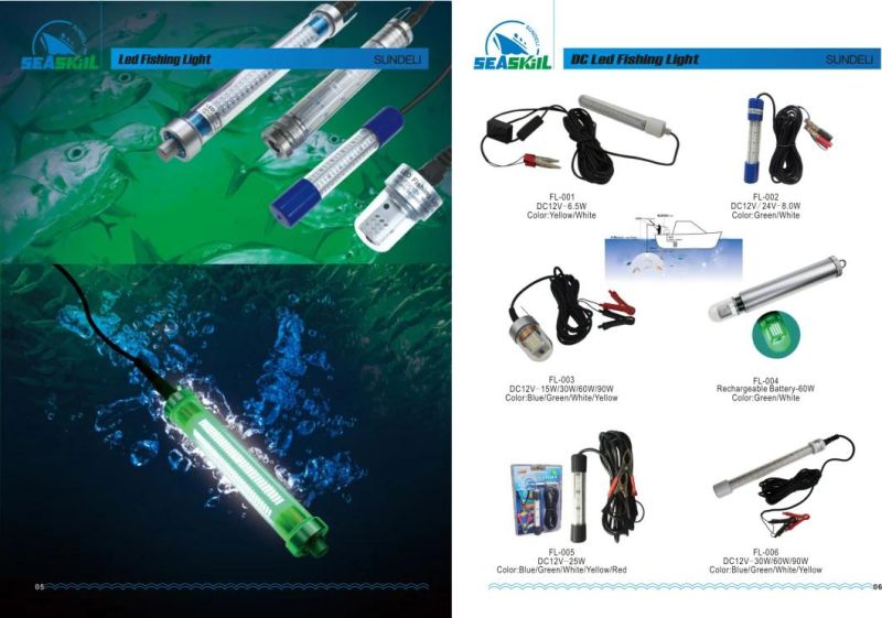 DC 3V Multi Mode Underwater Waterproof Prawns Squid Fishing Light Flashing LED Fishing Lamp Fishing Net Light