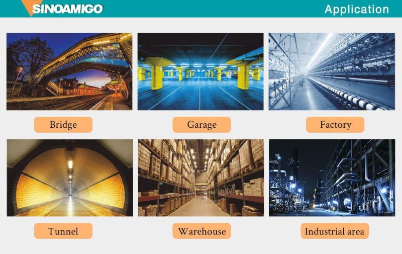 Sinoamigo 20W 40W 55W LED IP65 Waterproof Luminaire