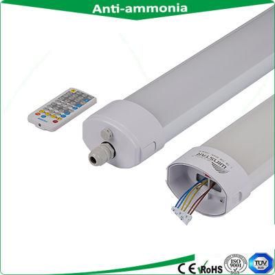 IP65 LED Waterproof Weatherproof Dustproof Damp Proof LED Tube Aquarium Light Fitting Damp Proof Fixture