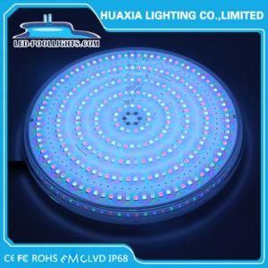 IP68 12V 18W Flat PAR56 Resin Filled LED Swimming Underwater Pool Light Bulb for Replacement