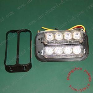 24W LED Warning Light 8LEDs 12V 24V Car Strobe Light