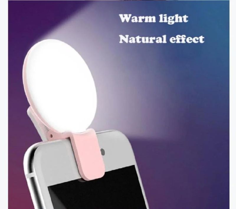 Recharge Smart Phone Portable Fill Ring Light LED Self-Timer Fill Light