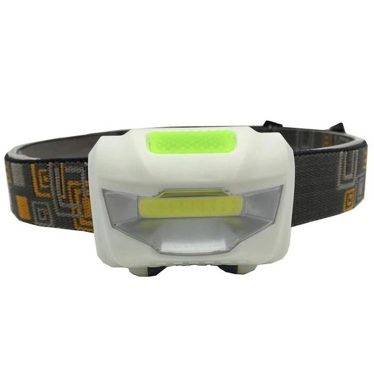 ABS Plastic Strobe Light COB LED Headlamp