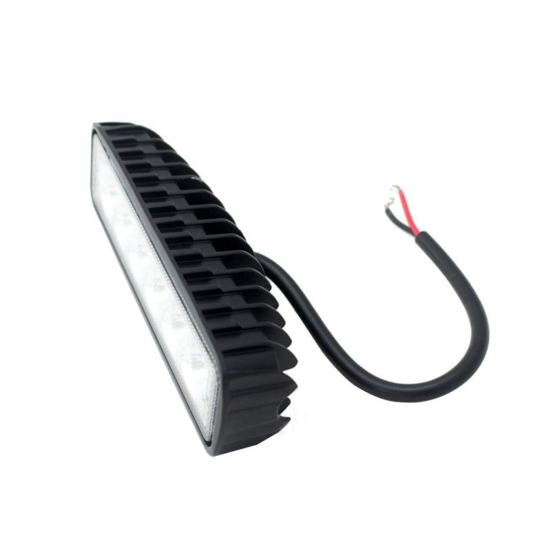 18W 6 Inch LED Auto Daylight Lamps Spotlight for Car ATV Vehicles 12V LED Work Light Bar