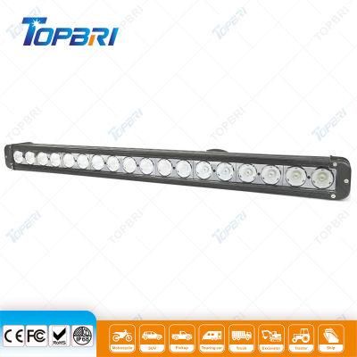 Super Slim 180W LED Light Bar with Bottom Bracket