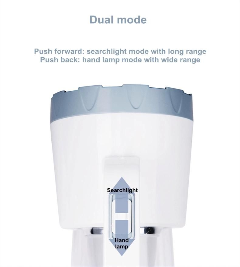 Lithium Battery Rechargeable Outdoor Handheld LED Powerful Searchlight
