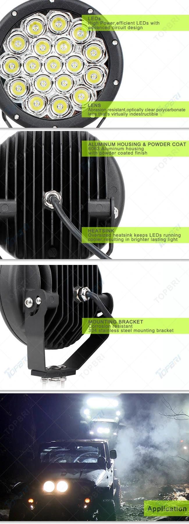Head Lamp 24V Auto 90W LED Flood Work Lamp for Offroad