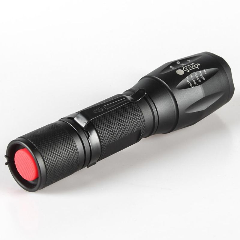 Yichen Zoomable 300 Lumen Tactical Flashlight with T6 LED Bulb