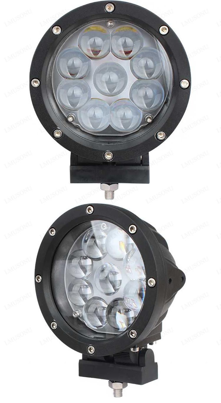 Car LED Work Light 5 Inch 45W CREE 12V 24V Truck Car Boat 4X4