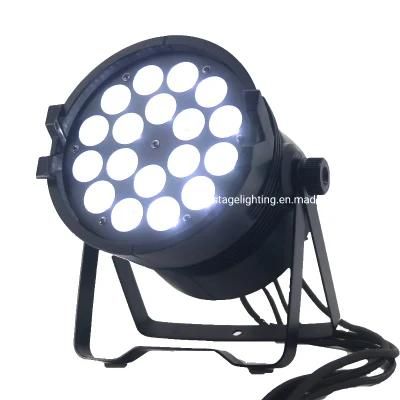 18PCS X10W RGBW 4 in 1 Indoor LED PAR Can Stage Light