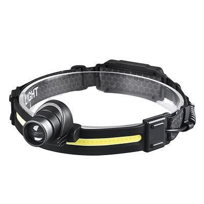 Goldmore2 Comfortable Adjustable Rechargeable Motion Sensor Headlamp