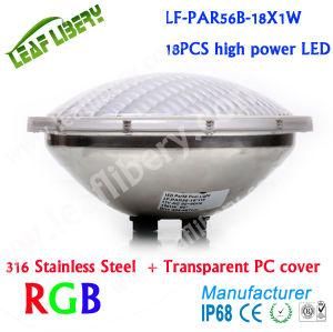 Addressable DMX Control PAR56 LED Conversion Kit, LED PAR 56 Chrome, LED PAR 56 Case 18W DC12V