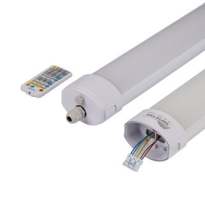 Motion Sensor LED Tri Proof Light with Internal Emergency Battery