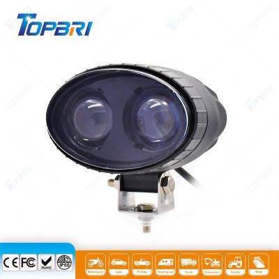 Forklift Parts 10-80V Driving Light Blue Red LED Work Light