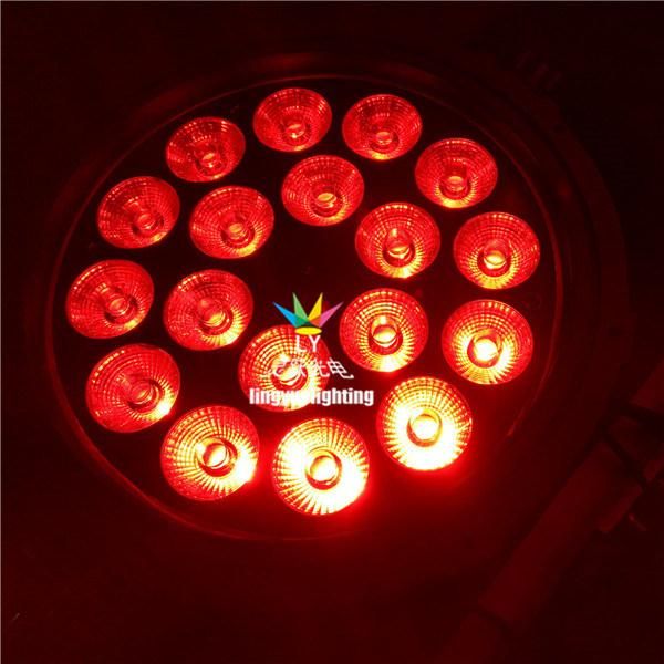 IP65 Outdoor 18X10W RGBW DMX512 LED PAR Can Light