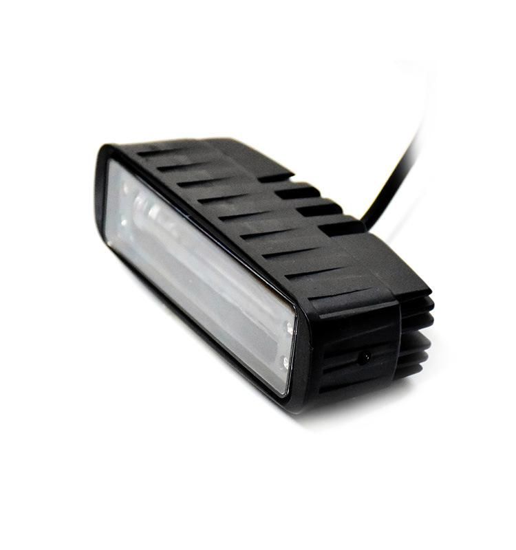 6 Inch 30W LED Forklift Truck Car Warning Lamp Safety Working Light Bar Warehouse Danger Area Light 10-80V